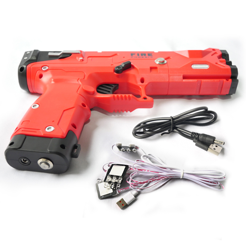 Gun Shooting Arcade - GUN4IR Drahtlose elektromagnetische Lichtpistole mit Rückstoß,