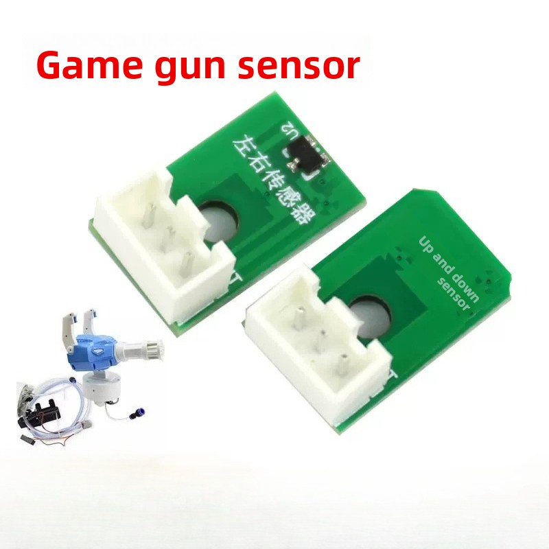 Gun Shooting Arcade - Gatling-Spielautomaten-Wasserpistolen-Sensor für Auf-/Ab-/Links-/Rechts-Bewegungen für Münzbetriebene Arcade-Schießspielteile