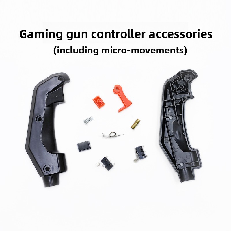 Gun Shooting Arcade - Münzbetriebener Arcade-Spielautomat: Dschungel-Abenteuer Gewehrschalen-Griffschaltergehäuse für Kugel-