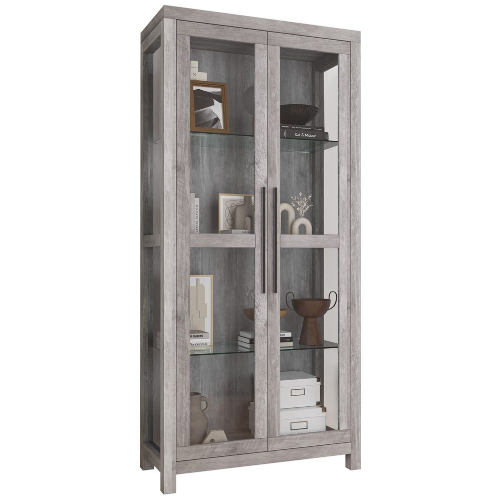 Glas-Vitrine, Hoher Schaukaste – Glass Cabinet Display Bewertung und Preis
