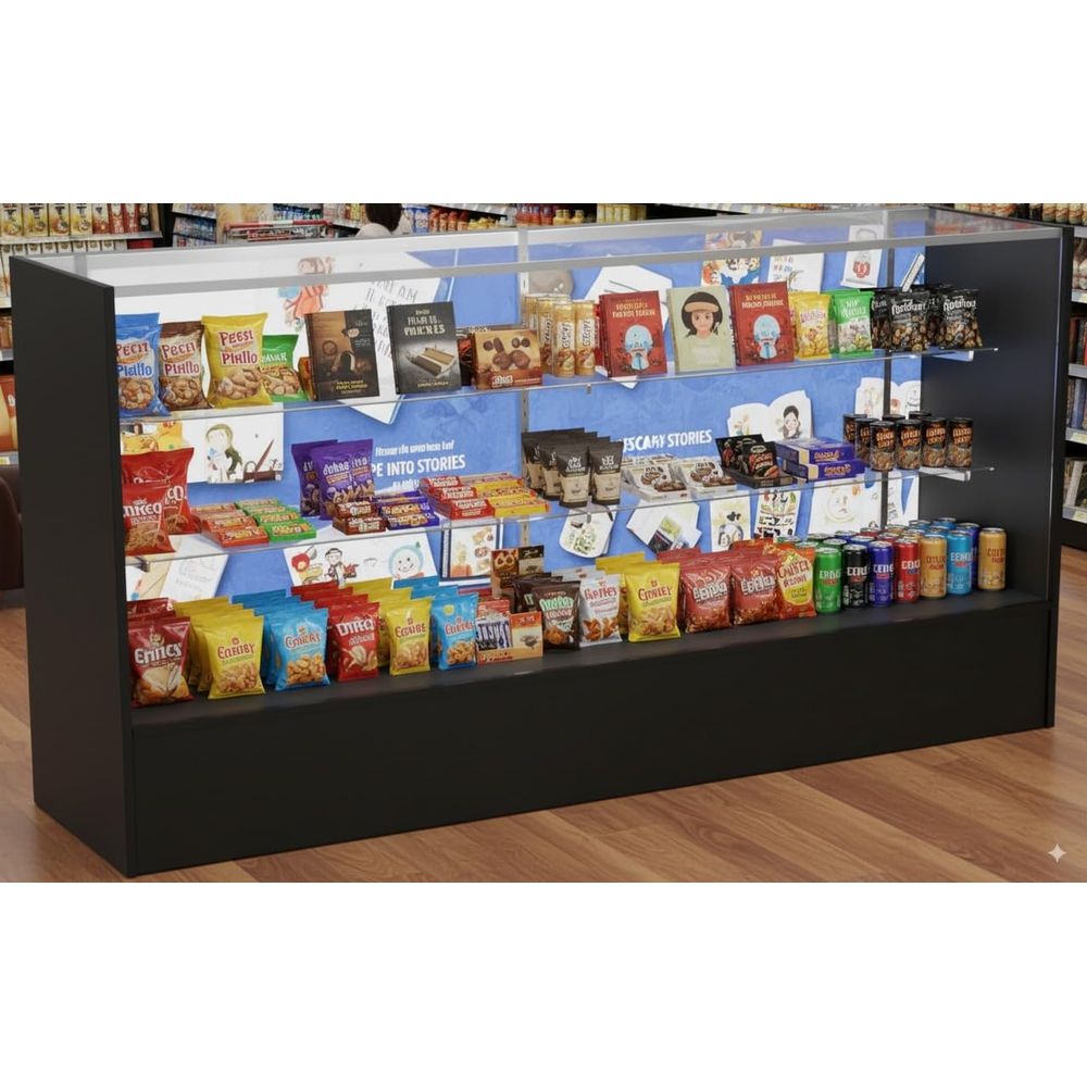 Vitrine mit Vollglas-Display 7 – Glass Cabinet Display Bewertung und Preis