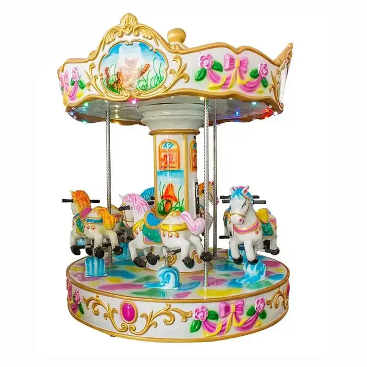 2026 Märchenstil-Karussell mit – Coin Operated Kiddie Ride Bewertung und Preis