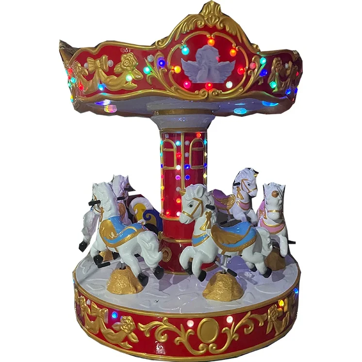 2026 Märchenstil-Karussell mit – Coin Operated Kiddie Ride Bewertung und Preis