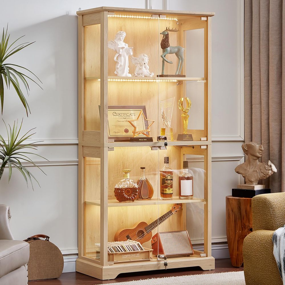 Bauernhaus-Vitrine aus Glas mi – Glass Cabinet Display Bewertung und Preis