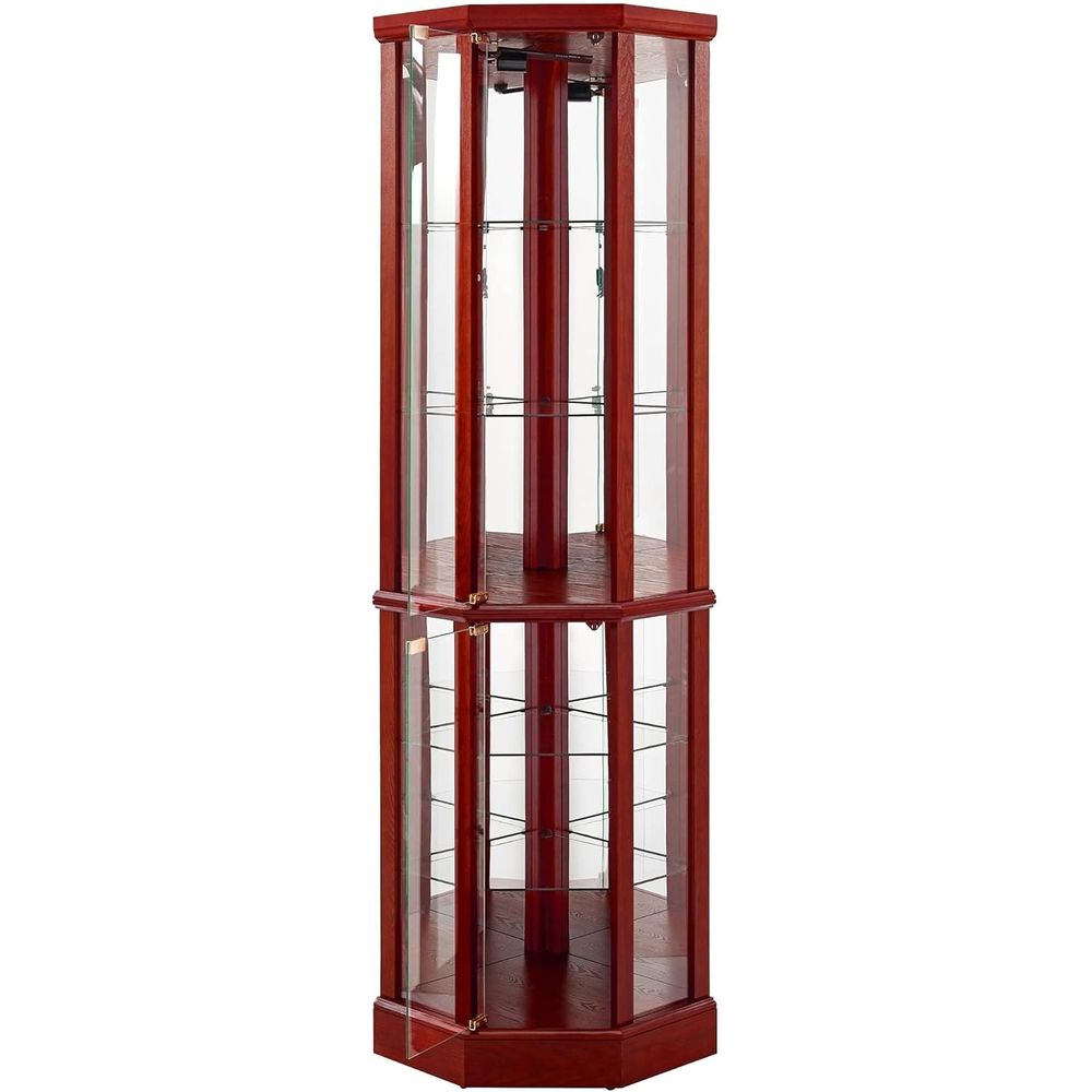 70 Zoll hoher, beleuchteter Gl – Glass Cabinet Display Bewertung und Preis