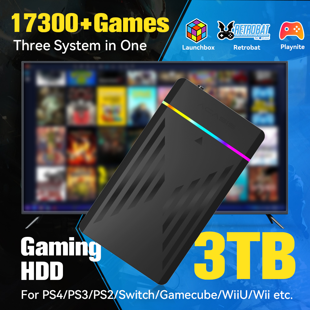 3 TB tragbare Gaming-HDD-Launc – Arcade X Bewertung und Preis